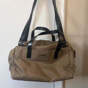 Bimba Y Lola olive green satchel